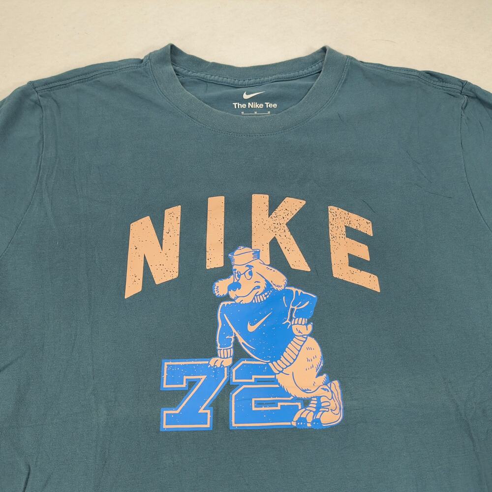 Nike Tee Wildcard SP25 Graphic Crew Neck Short Sleeve Shirt Mens Size M Blue